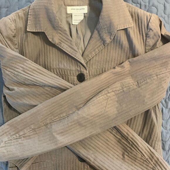 Dries Van Noten brown bolo jacket size EU 36 size 6 - Picture 5 of 9